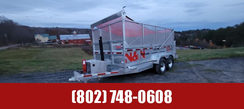 2021 N&N RD82168 (82"x14') Galvanized Dump Trailer-7 ton 14k GVW Sideboard Kit 2021 N&N RD82168 (82"x14') Galvanized Dump Trailer-7 ton 14k GVW Sideboard Kit