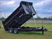 2025 Sure-Trac HD Low Profile Dump W/4' Sides 82" x 14' 
