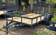 2026 GPS Trailers Gated Utility GT712 