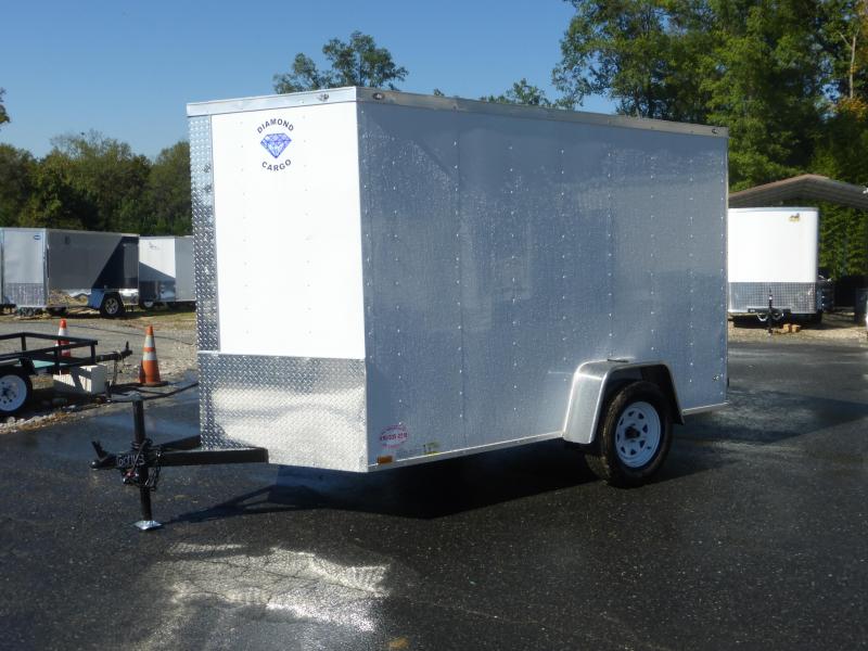 Diamond Cargo 6' X10' Enclosed Trailer with Ramp Maryland Trailer