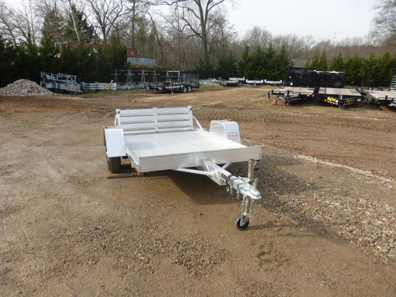 Aluma 63" x 10' 3K Aluminum Landscape Trailer w/ Bi-fold Tailgate Aluma 63" x 10' 3K Aluminum Landscape Trailer w/ Bi-fold Tailgate