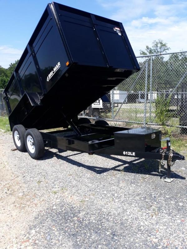 Bri-Mar 6' x 12' x 44" Dump Trailer w/ High Sides Bri-Mar 6' x 12' x 44" Dump Trailer w/ High Sides