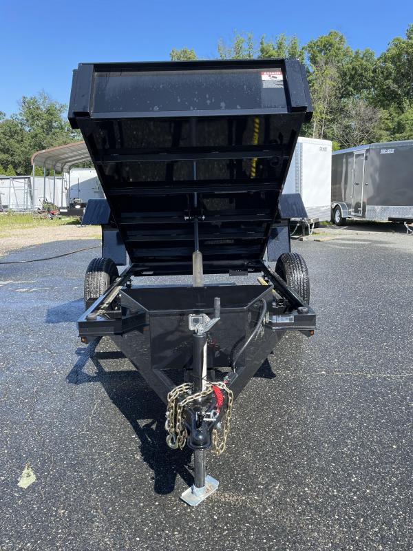 BWise 5' x 8' x 15" Single Axle Dump Trailer 5K New enclosed cargo