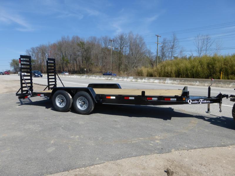 Quality 7' x 20' Equipment Trailer w/Tool Tray & Lid 14K Quality 7' x 20' Equipment Trailer w/Tool Tray & Lid 14K