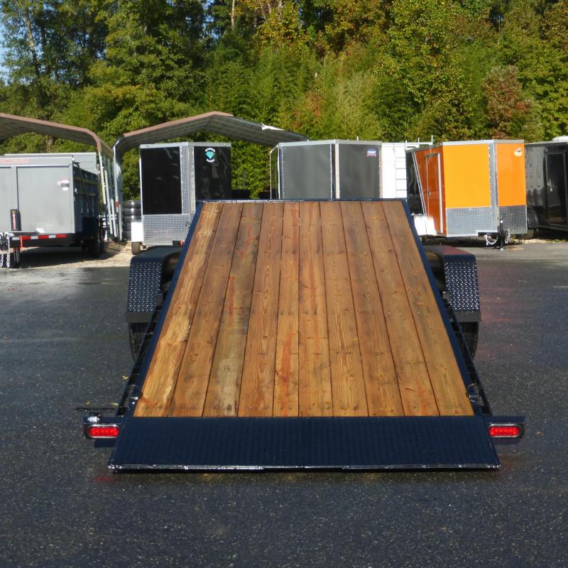 Quality Trailers 7 X 20 Tilt Equipment Trailer 14K New enclosed cargo
