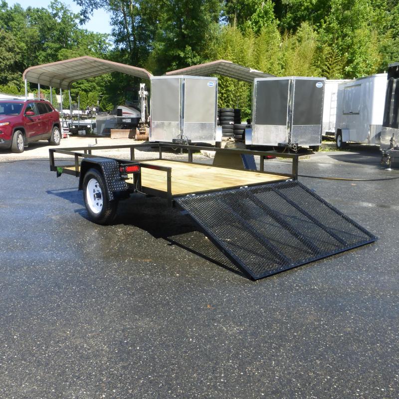 MCT 6' x 10' Utility Trailer New enclosed cargo utility landscape equipment car dump aluminum MCT 6' x 10' Utility Trailer New enclosed cargo utility landscape equipment car dump aluminum