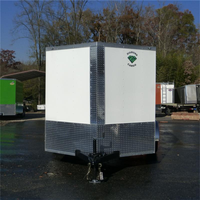 NationCraft 7' X 14' Black Enclosed Trailer 7K New enclosed cargo