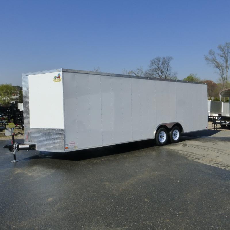 Covered Wagon 8.5' x 24' Enclosed Car Hauler, 10K w/Torsion Axles/Extra Height Covered Wagon 8.5' x 24' Enclosed Car Hauler, 10K w/Torsion Axles/Extra Height