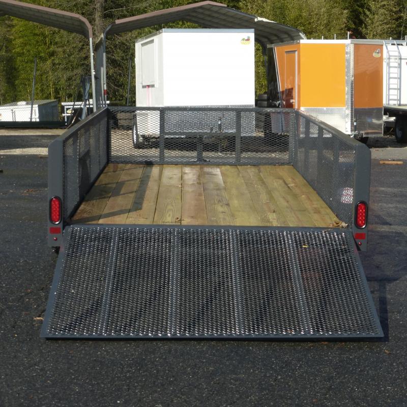 Belmont 6' x 12' Utility Trailer w/24" Mesh Sides Maryland Trailer