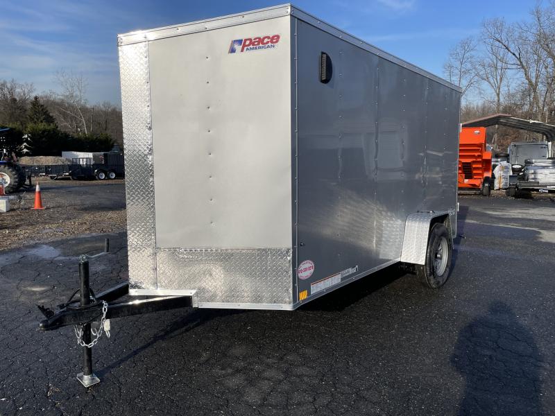 Pace american 6 x 12 enclosed trailer new enclosed cargo utility