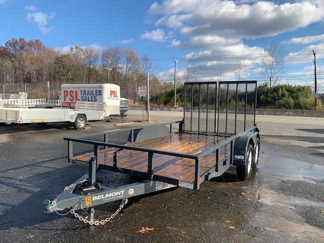 Belmont 7' x 14' Landscape Trailer w/ Split Mesh Gate GNeh8q