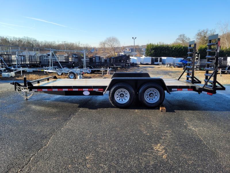 Quality 7' x 18' Equipment Trailer, 12K New enclosed cargo utility