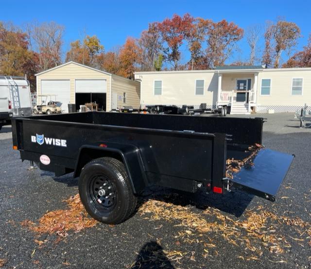 BWise 5' x 10' x 15" Single Axle Dump Trailer 5K New enclosed cargo