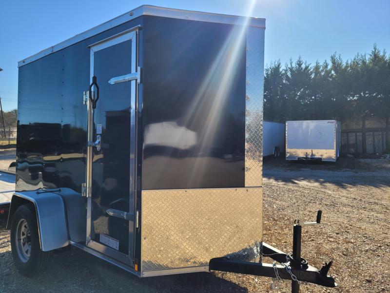Diamond Cargo 5' x 8' Black Enclosed Trailer New enclosed cargo utility landscape equipment