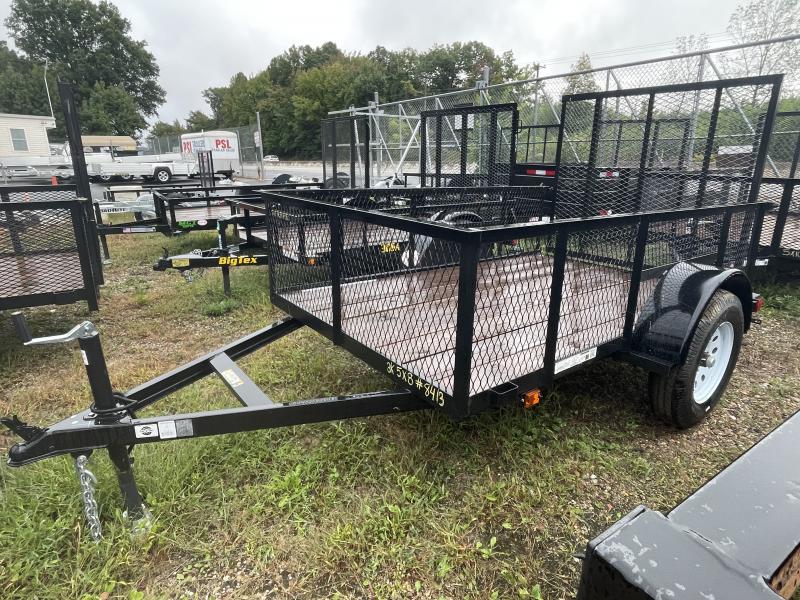 CarryOn 5' X 8' Utility Trailer w/ 24" Mesh Sides, 3K New enclosed