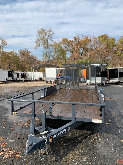 Belmont 7x16 Utility Trailer, Split Gate