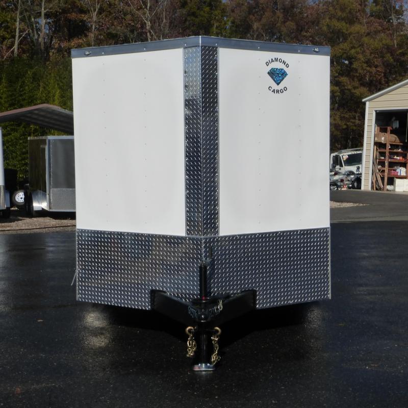 Diamond Cargo 8.5 x 16' V Nose Enclosed Car Hauler Trailer New