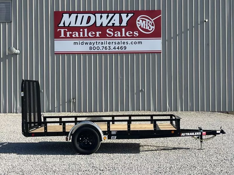 2026 PJ Trailers 77 X 12' SA 4" CHANNEL UTILITY Utility Trailer