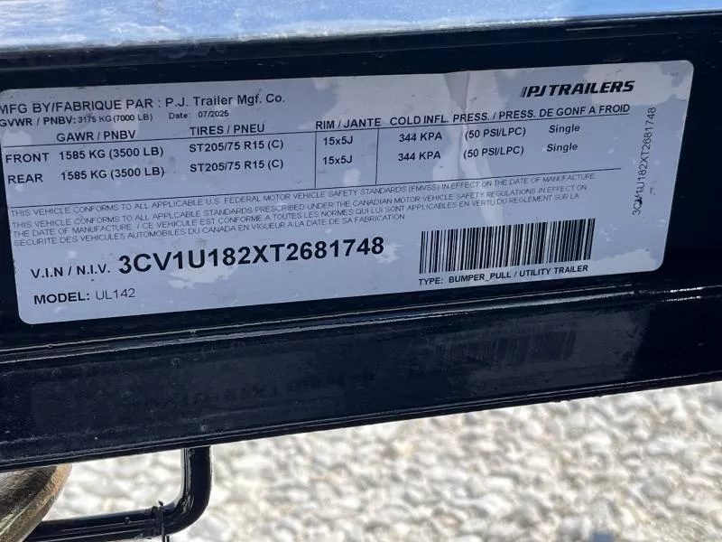 new Utility Trailers PJ Trailers  for sale, in Litchfield, IL Thumbnail 7