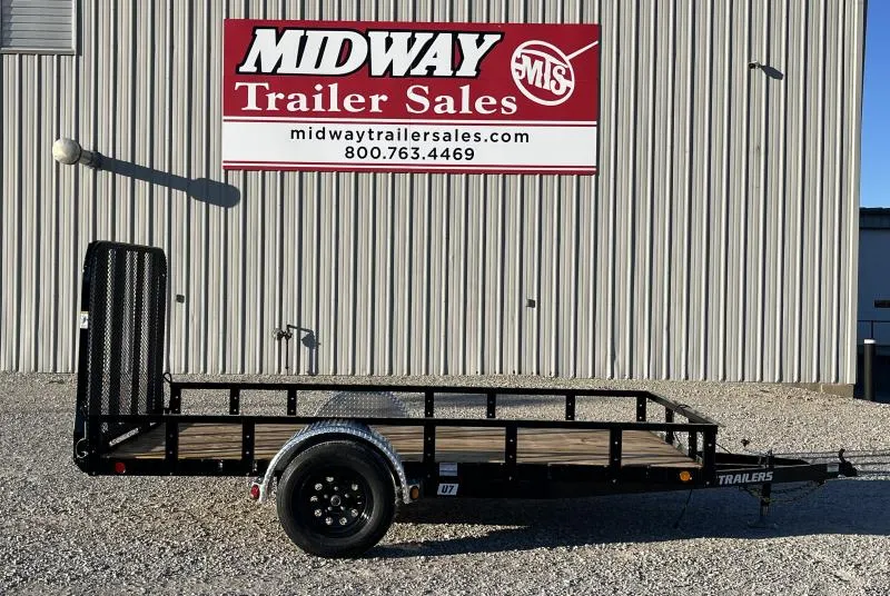 2026 PJ Trailers 77 x 12' Utility SA BP Utility Trailer