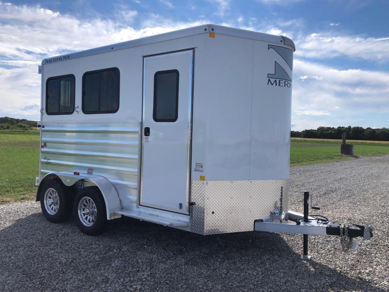 2022 Merhow Trailers Bronco 2H Slant BP Horse Trailer 2022 Merhow Trailers Bronco 2H Slant BP Horse Trailer