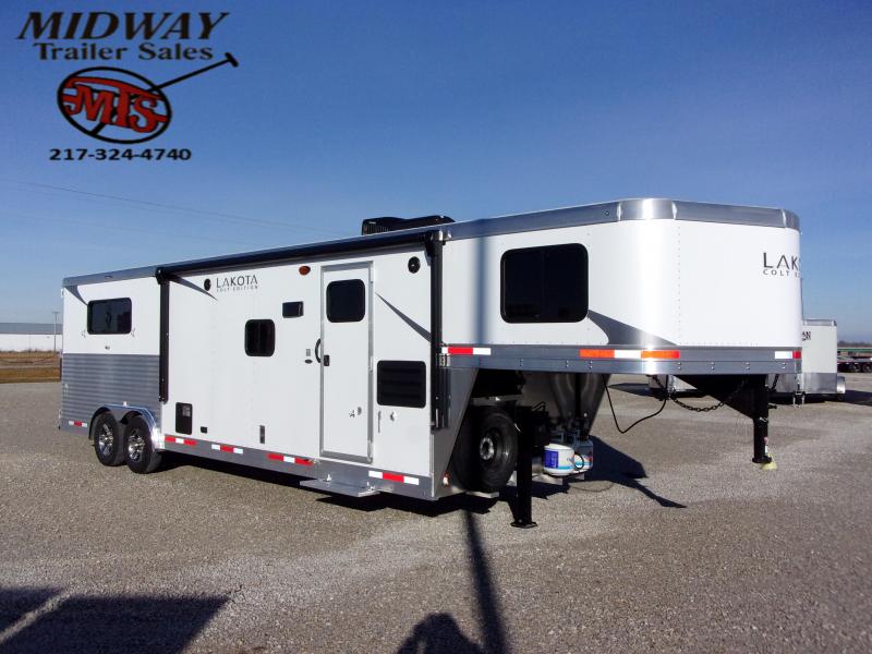 2021 Lakota Colt AC8311 3H w/11' SW LQ Slide GN Horse Trailer 2021 Lakota Colt AC8311 3H w/11' SW LQ Slide GN Horse Trailer