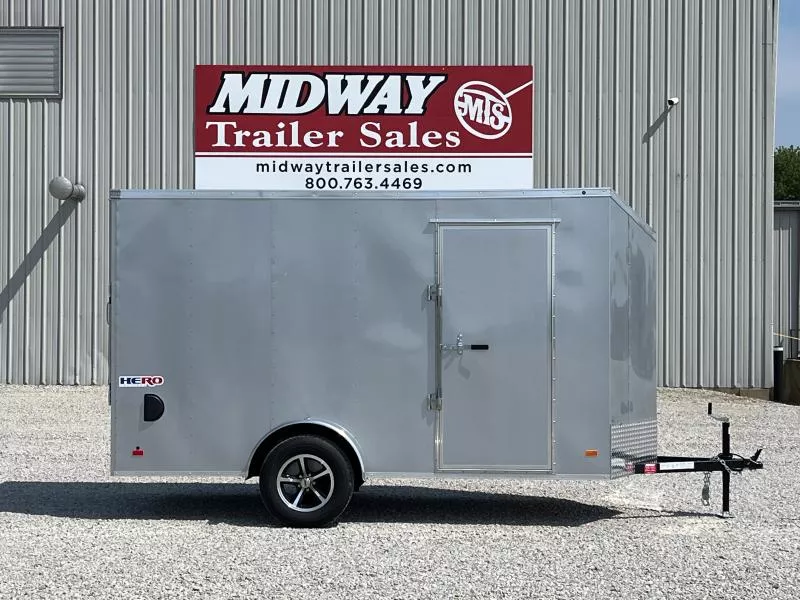 2025 Bravo Trailers HERO 6 X 12' ENCLOSED SA BP Cargo / Enclosed Trailer