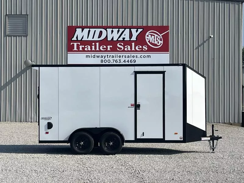 2025 Bravo Trailers SCOUT 7 X 14' W/ REAR RAMP Cargo / Enclosed Trailer