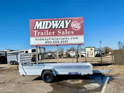 2027 Aluma 8216 ESA Tandem Axle Trailer Utility Trailer