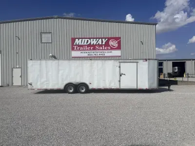 2016 Freedom Trailers 8.5x28 Car Hauler Cargo / Enclosed Trailer