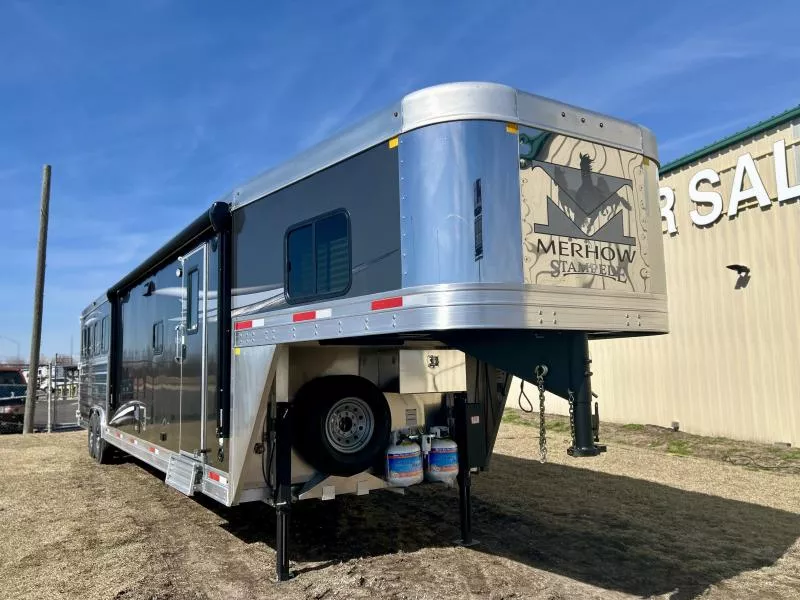 new Horse Trailers Merhow Trailers  for sale, in Ottawa, IL Thumbnail 2