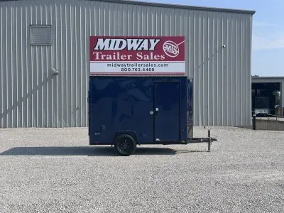 2026 Look Trailers ST DLX 6 x 10' w/ Rear Ramp Cargo / Enclosed Trailer