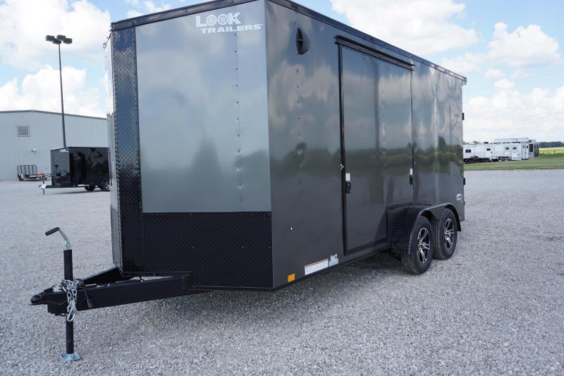 2023 Look Trailers 7 x 16' Element SE Blackout TA BP Enclosed Cargo Trailer 2023 Look Trailers 7 x 16' Element SE Blackout TA BP Enclosed Cargo Trailer