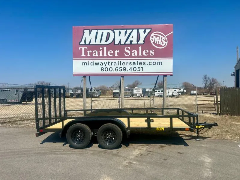 2026 Big Tex Trailers 77 X 14' Tandem Axel Utility Trailer- 60PI Utility Trailer