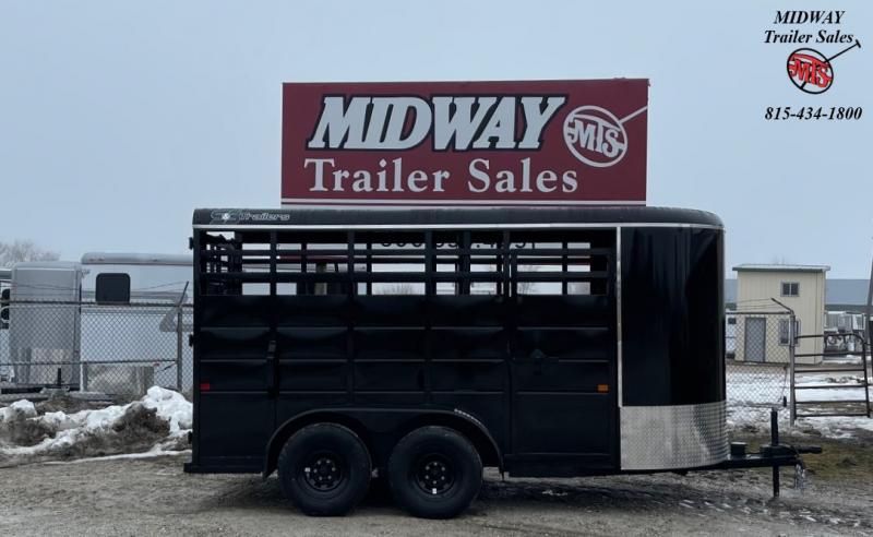 2024 S&S Manufacturing 6' X 6'6" X 14' Livestock BP Horse Trailer