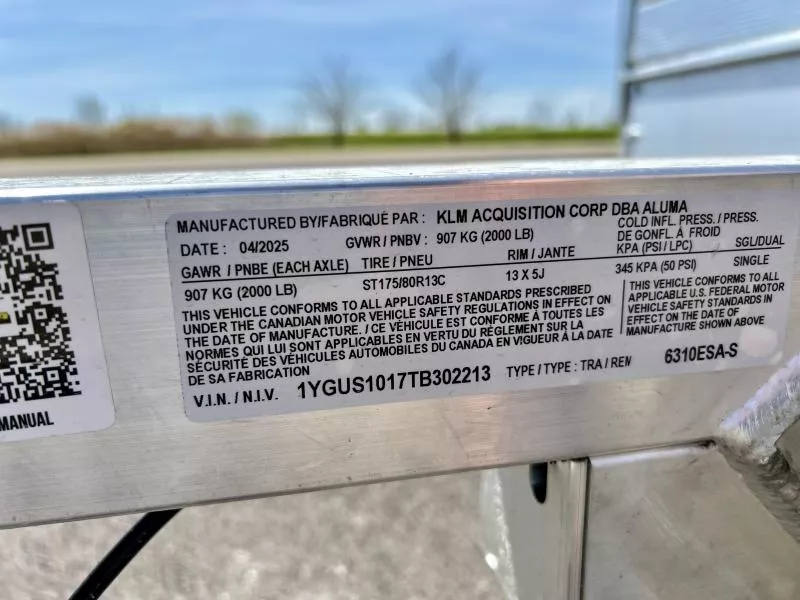 new Utility Trailers Aluma  for sale, in Ottawa, IL Thumbnail 5