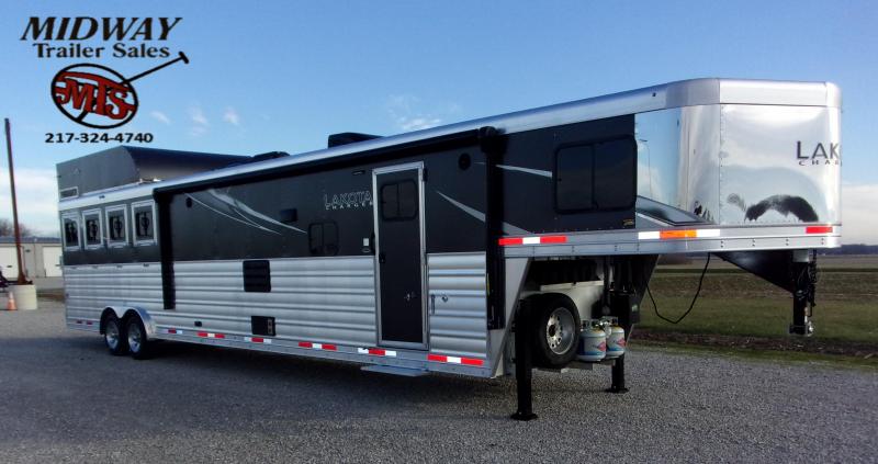 2021 Lakota Charger 8417 4H w/17' SW & 9" Slide LQ GN Horse Trailer 2021 Lakota Charger 8417 4H w/17' SW & 9" Slide LQ GN Horse Trailer
