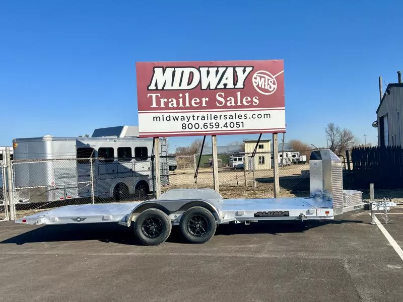 2026 Aluma 8218 Tilt Executive Tandem Axle Trailer Tilt Trailer