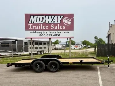2027 Big Tex Trailers 83 X 18' Economy Tandem Axle Car Hauler- 60EC Car Hauler