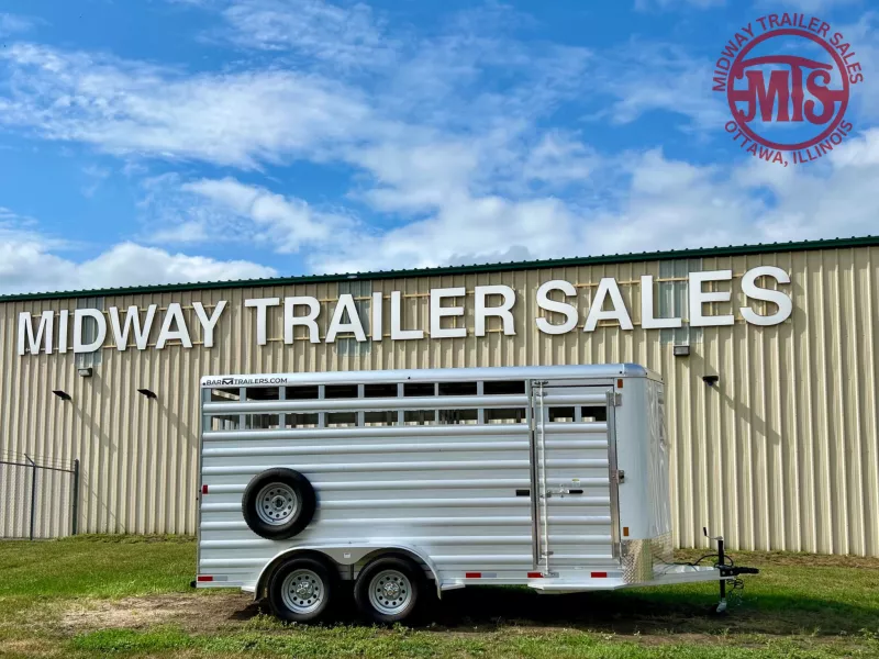 2025 Bar-M Trailers 6'9" X 7' X 16' Stock 