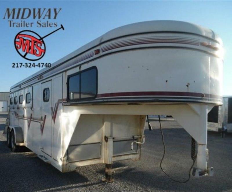 1994 Coose Trailers 4H w/ 3' SW Dress GN 1994 Coose Trailers 4H w/ 3' SW Dress GN