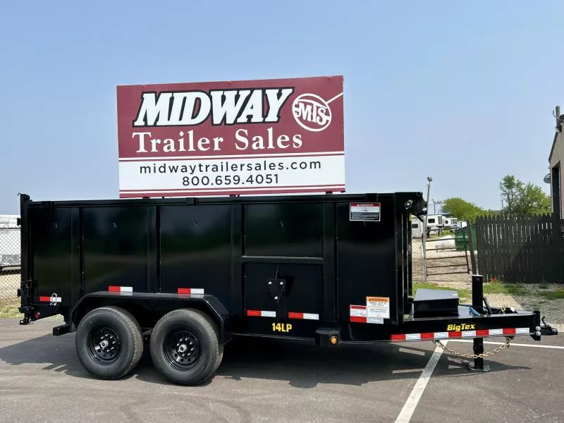 2026 Big Tex Trailers 83 x 14' Heavy Duty Low Profile Dump- 14LP Dump Trailer
