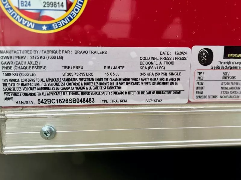 new Cargo (Enclosed) Trailers Bravo Trailers  for sale, in Ottawa, IL Thumbnail 9