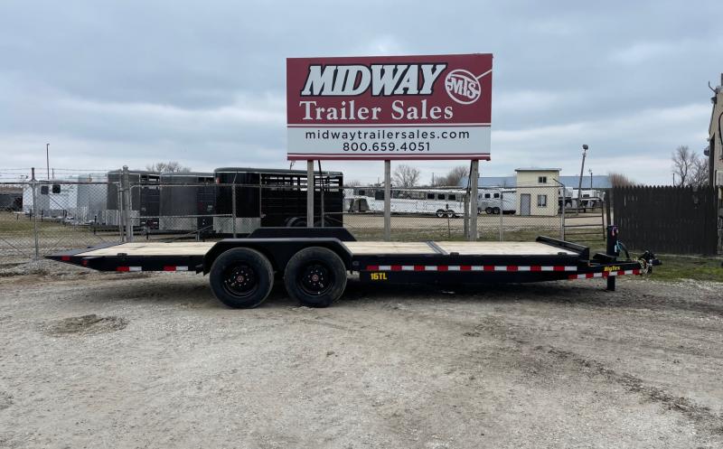 2024 Big Tex Trailers 83 X 22' (16 +6') Heavy Duty Tilt Bed- 16TL Tilt Trailer
