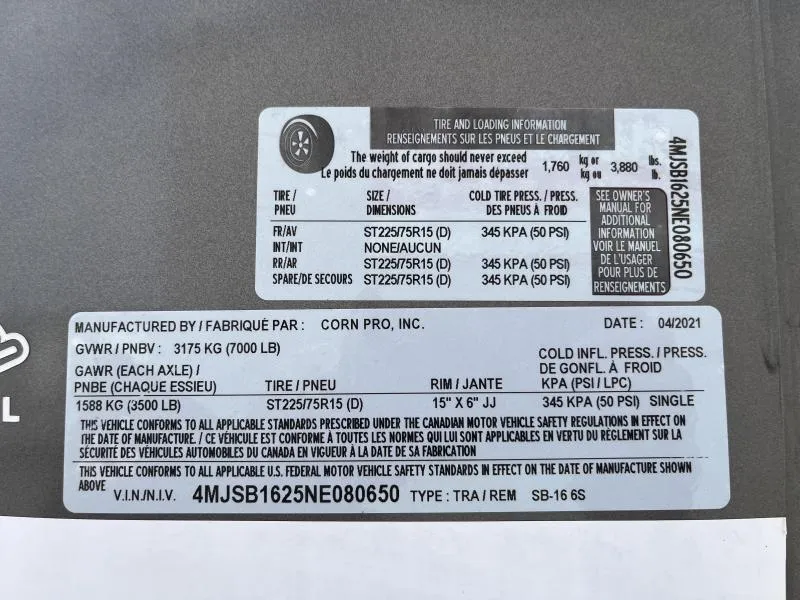 used Other Trailers CornPro  for sale, in Litchfield, IL Thumbnail 9