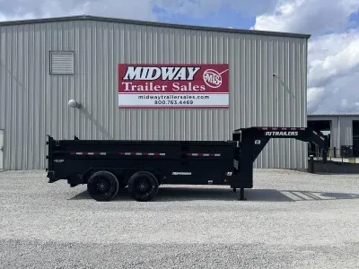 2027 PJ Trailers 82.5X16 HD Low Pro Dump GN Dump Trailer