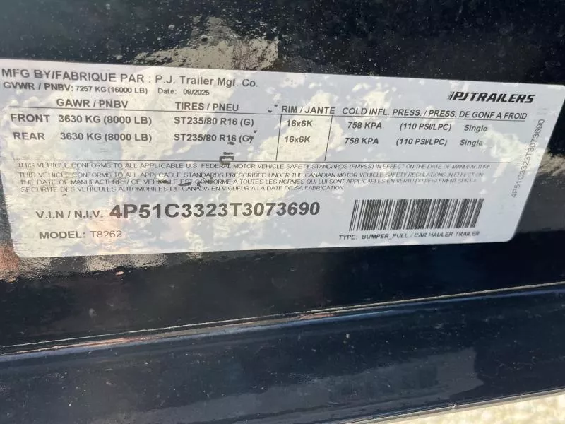 new Equipment / Flatbed Trailers PJ Trailers  for sale, in Litchfield, IL Thumbnail 7