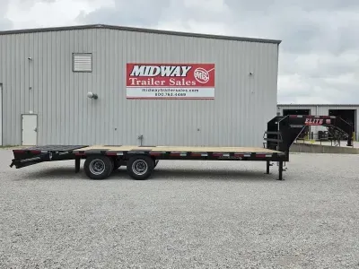 2026 Elite Trailers 102 x 25' (20+5) TD Deckover GN Deckover Trailer