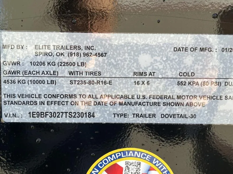 new Equipment / Flatbed Trailers Elite Trailers  for sale, in Litchfield, IL Thumbnail 7