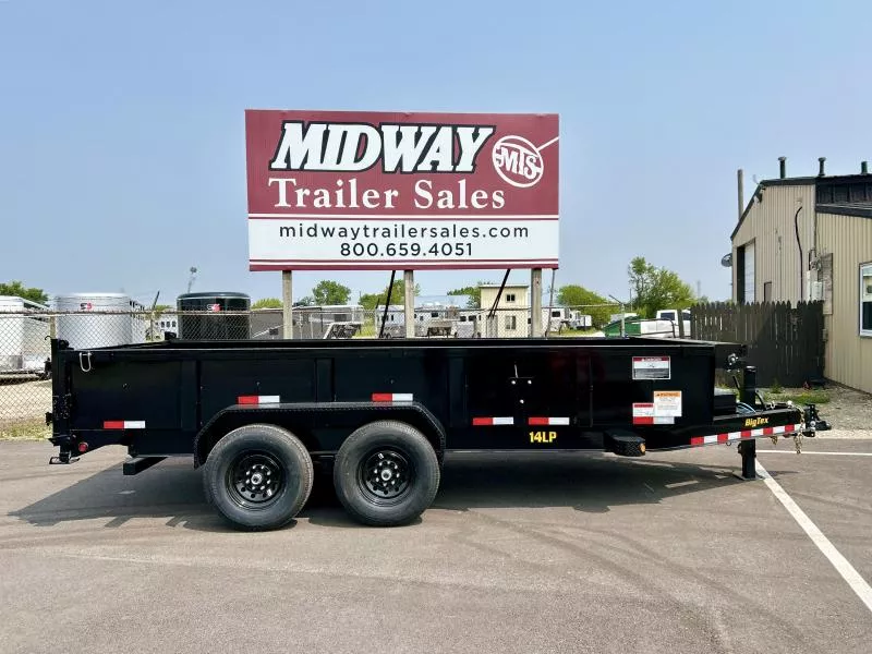 2025 Big Tex Trailers 83 x 16' Heavy Duty Low Profile Dump- 14LP Dump Trailer